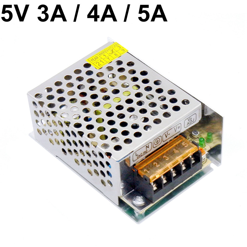 Smps Power Supply - DC 5V 3A 4A 5A Quy