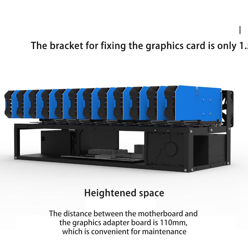 Open Frame Power Supply - 6 Cards 8 Cards 12 Cards