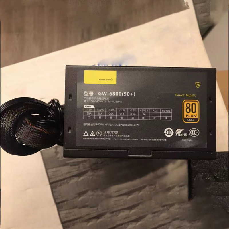 GW-6800 (90+) 600W Power Suppl - đánh giá và giá Modular Power Supply