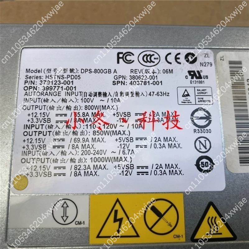 DL380 G5 DPS-800GB A 1000W Hig - đánh giá và giá Server Power Supply