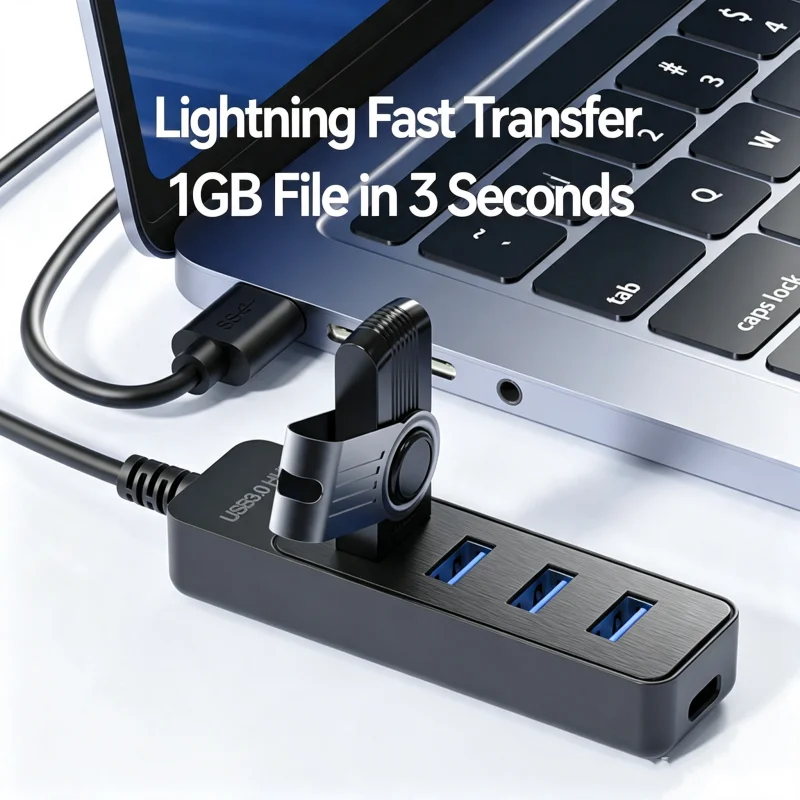 USB 3.0 HUB 4‑Port Splitter Wi - đánh giá và giá Pc Power Supply