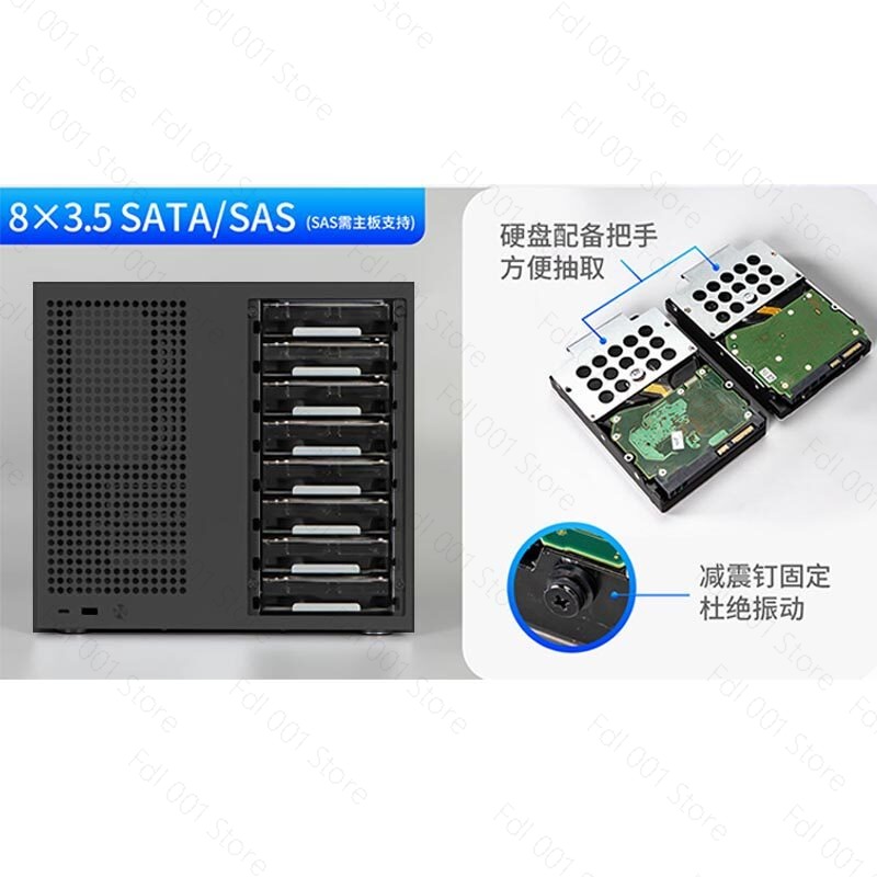 Sagittarius 8-position NAS cha - đánh giá và giá Atx Power Supply